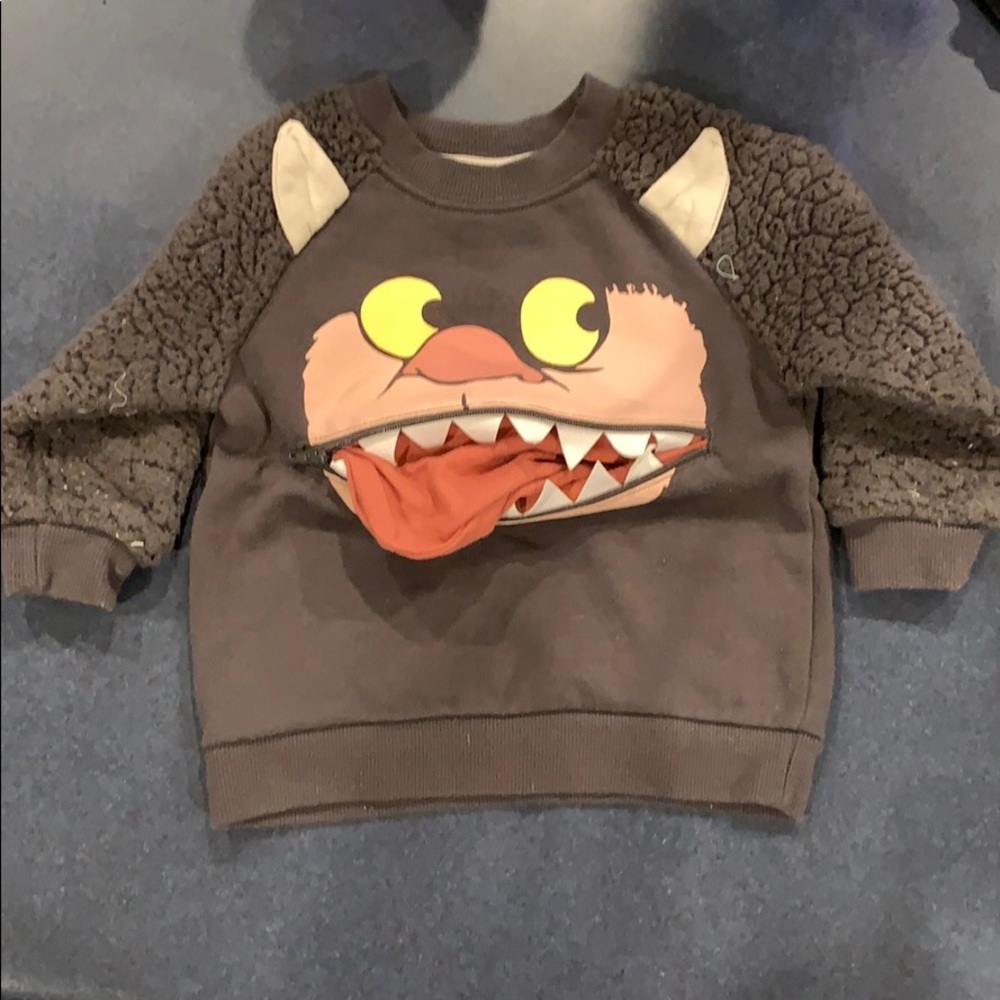 Where the Wild Things Are sweatshirt w/secret spot